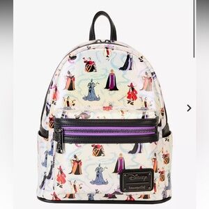 Loungefly Disney Villains Iridescent Mini Backpack